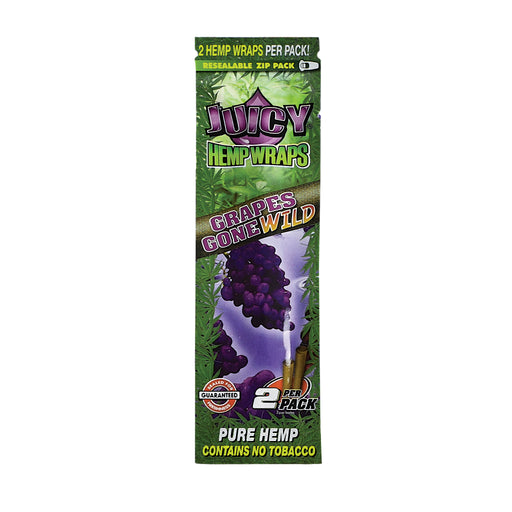 GRAPE HEMP WRAPS - 2 PACK