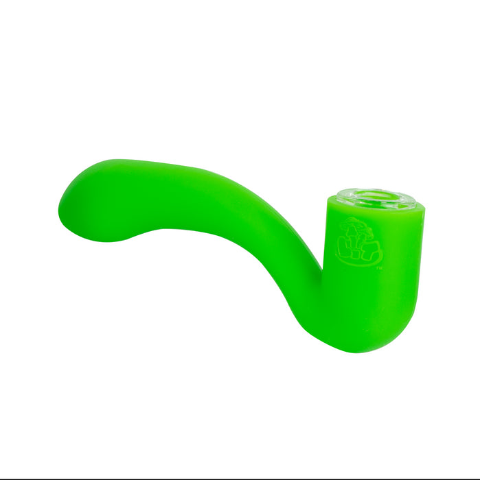 SILICONE SHERLOCK HAND PIPE