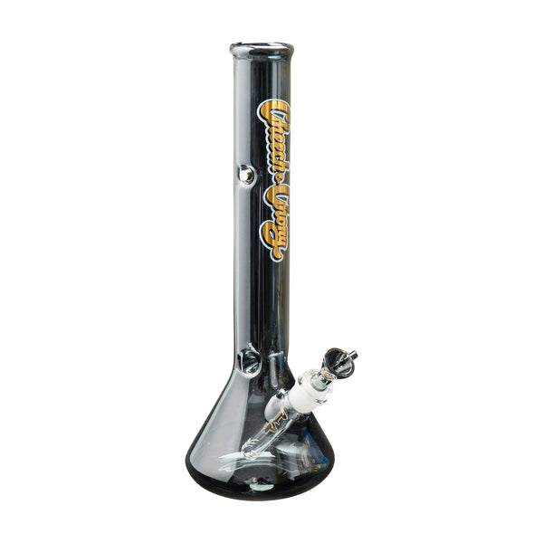 STRAIGHT SMOKE GLASS BEAKER